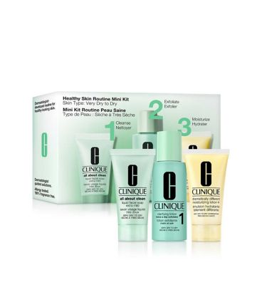 Clinique 3-Step Hydration Skincare Gift Set for Very Dry Skin