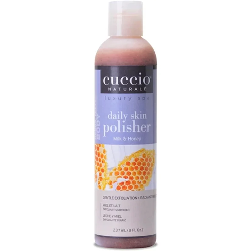Cuccio Daily Skin Polisher Exfoliant Milk & Honey