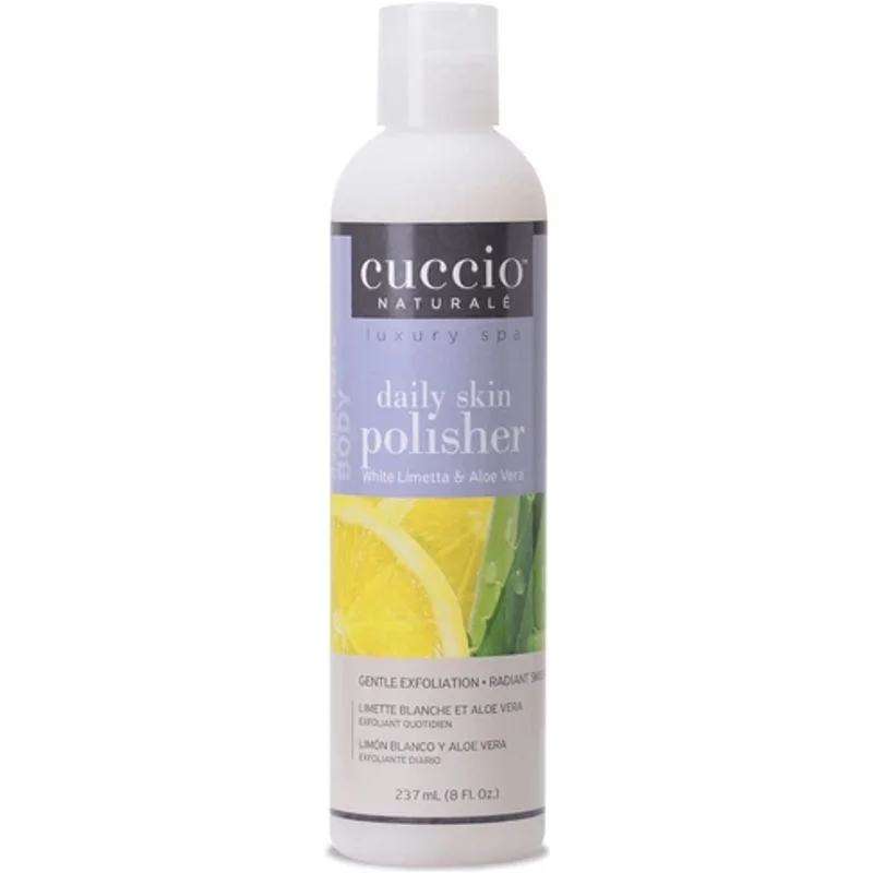 Cuccio Daily Skin Polisher Exfoliant White Limetta & Aloe Vera