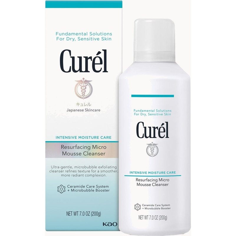 Curél Resurfacing Micro Mousse Cleanser 190ml