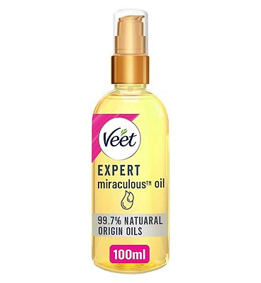 Veet Expert Miraculous Face & Body Oil All Skin Types 100ml