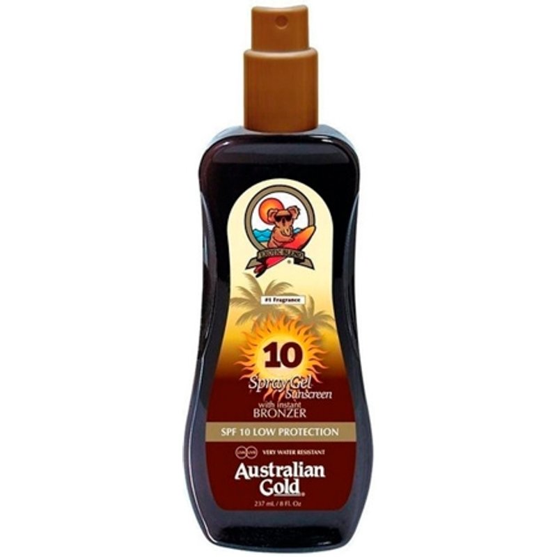 Australian Gold SPF10 Sun Spray with Bronzer - 237ml