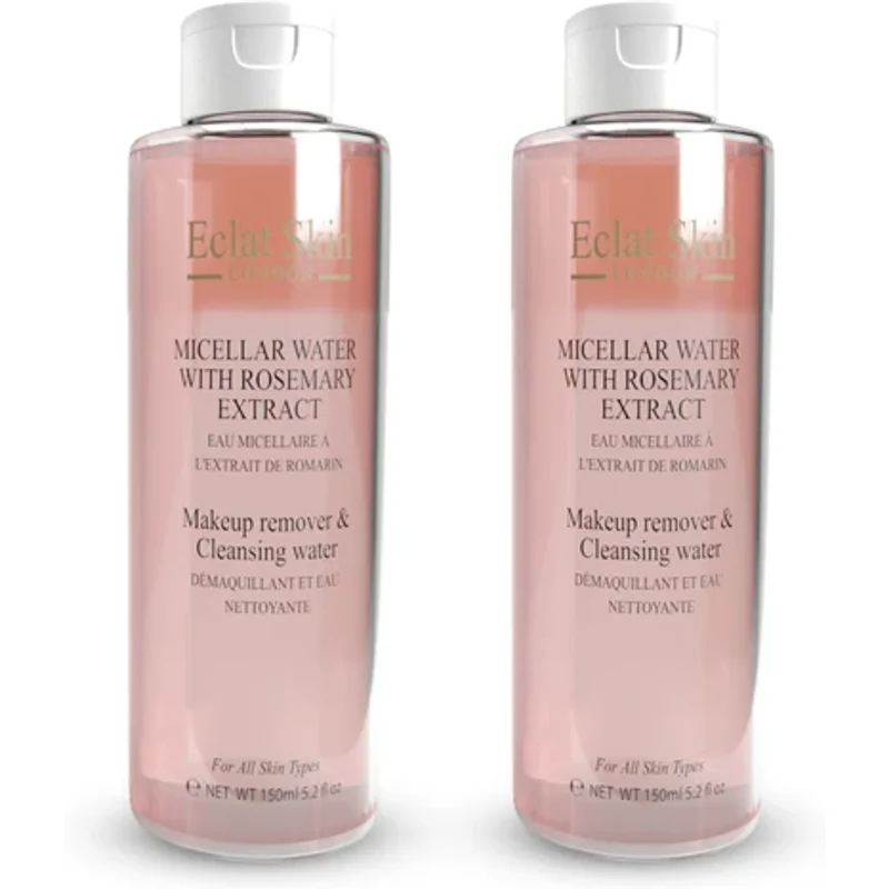 Erth Skin London Micellar Water With Rosemary Extract 2 x 150ml