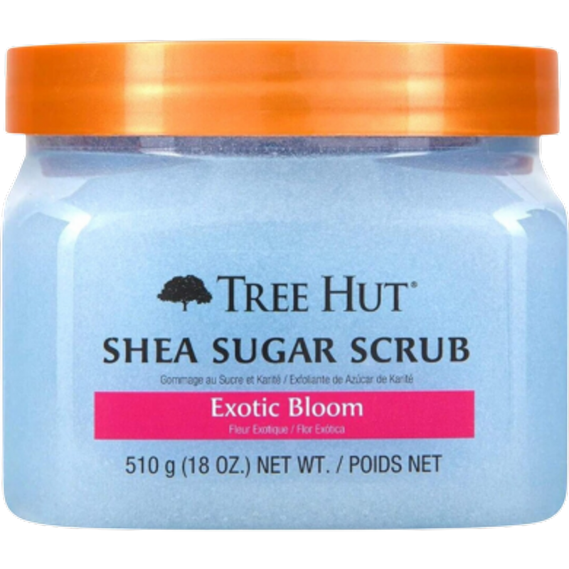Tree Hut Shea Sugar Scrub Exotic Bloom - 510g