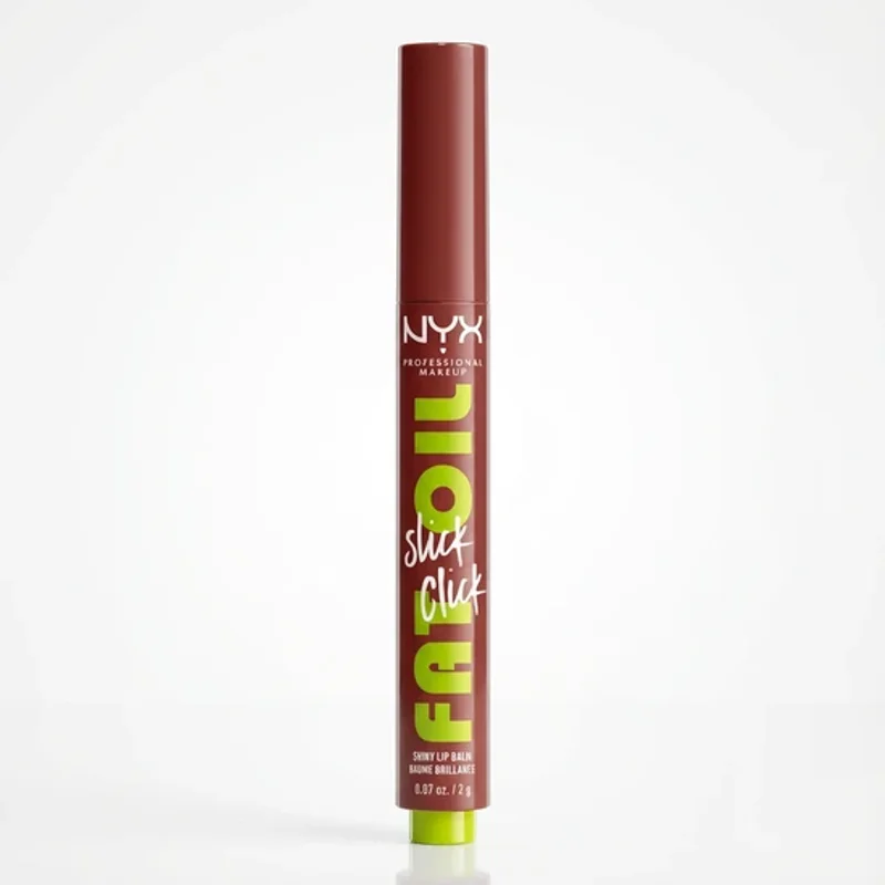 NYX Professional Makeup Fat Oil Slick Click Shiny Lip Balm Going Viral