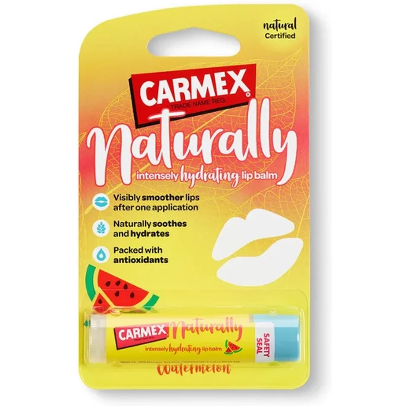 Carmex Naturally Hydrating Lip Balm Watermelon