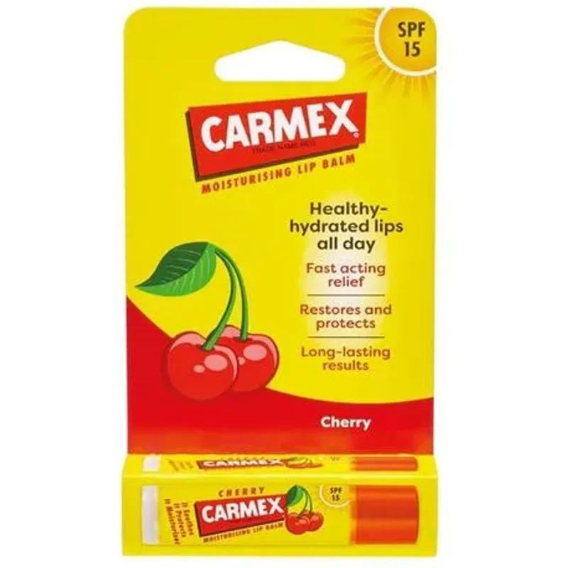 Carmex Moisturising Lip Balm Twist Up Stick Cherry 4.25g