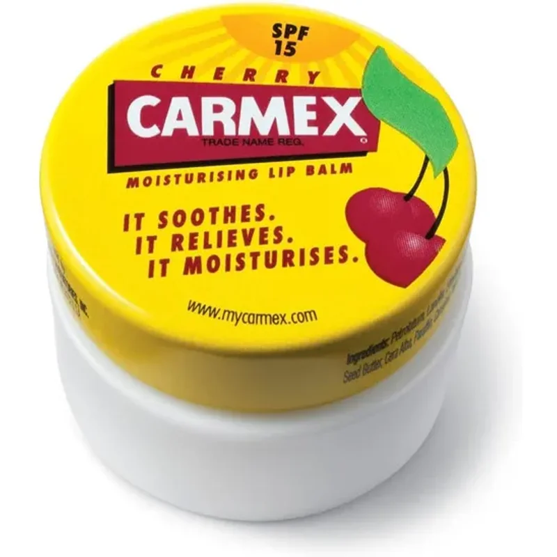 Carmex Moisturising Lip Balm Pot Cherry 7.5 g / Cherry