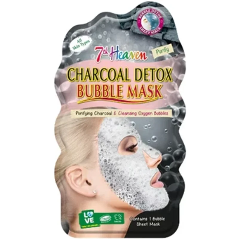 Montagne Jeunesse Charcoal Detox Bubble Mask 16g