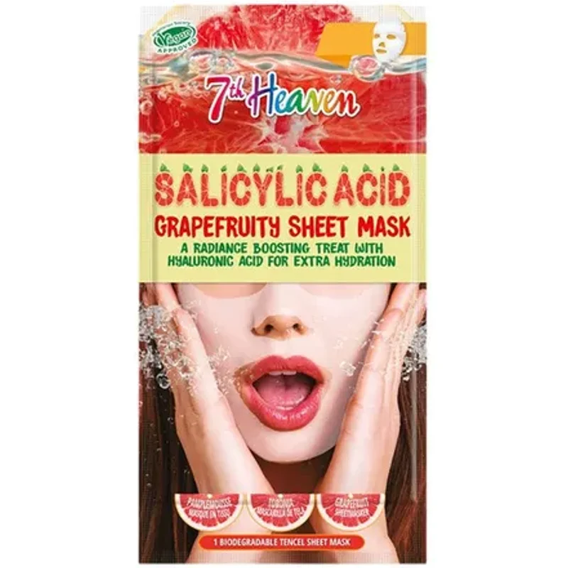 Montagne Jeunesse 7th Heaven Salicylic Acid Grapefruity Sheet Mask 1 Sheet Mask