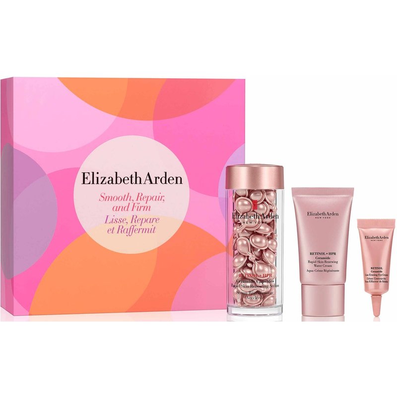 Elizabeth Arden RETINOL + HPR CERAMIDE Smooth, Repair & Firm 60 Capsules Gift Set