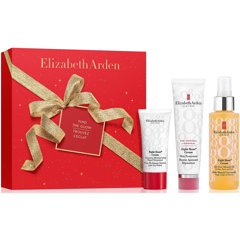 Elizabeth Arden EIGHT HOUR CREAM Find the Glow 3-Piece Gift Set