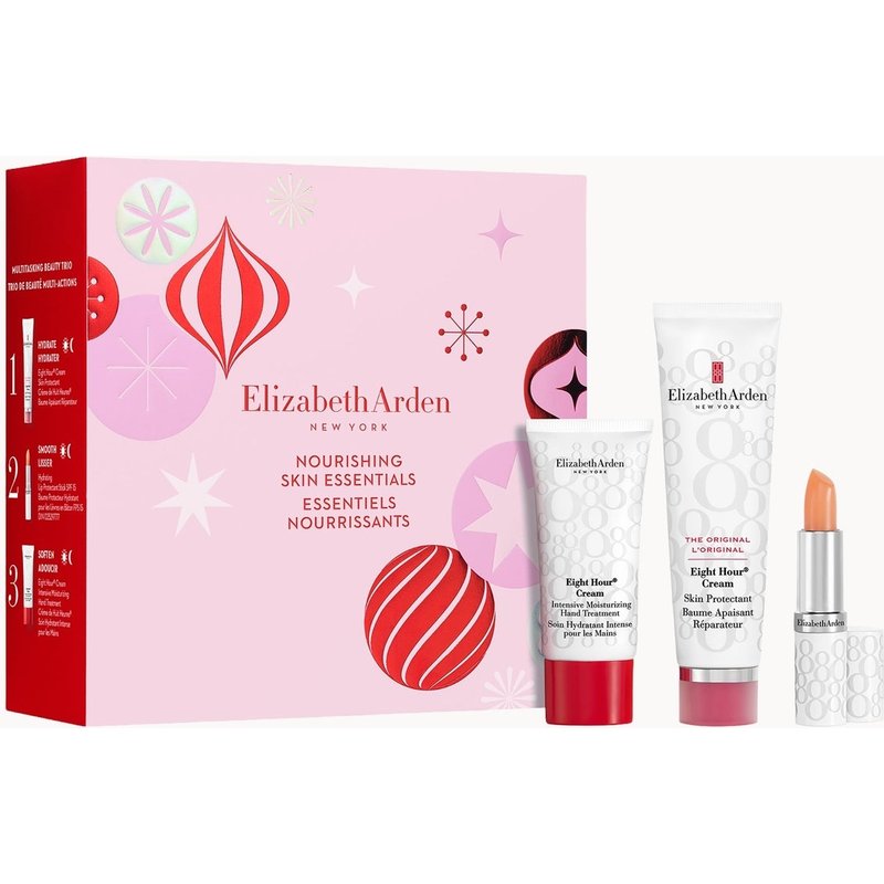 Elizabeth Arden Eight Hour Nourishing Skin Essentials 3 Piece Set (Worth £66)
