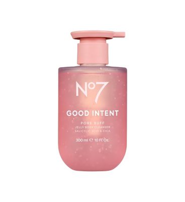 No7 Good Intent Pore Buff Jelly Body Cleanser 300ml