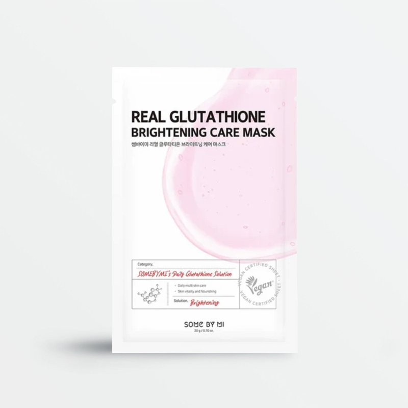 Real Glutathione Brightening Care Mask (1pc)