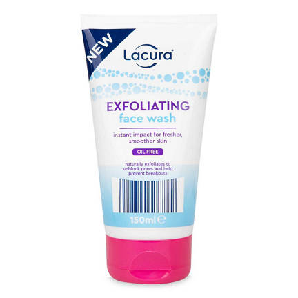 Lacura Exfoliating Face Wash
