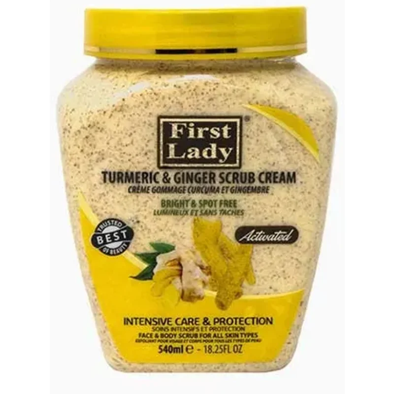 First Lady Tumeric Ginger Scrub Cream 540ml