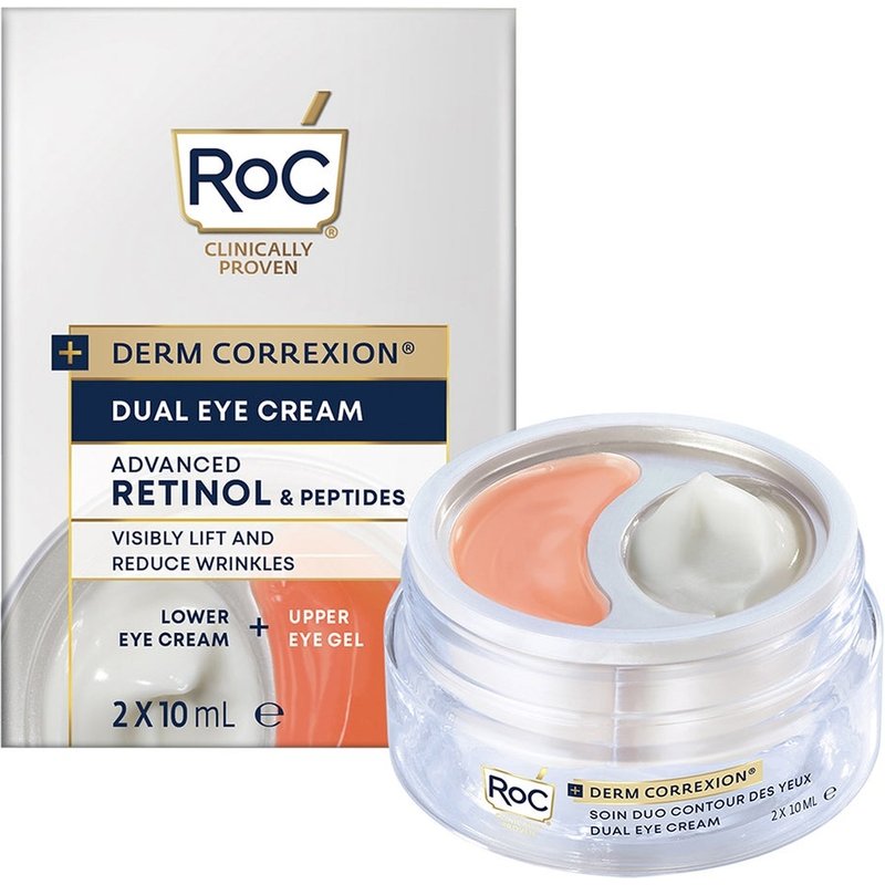 RoC Skincare Derm Correxion Dual Eye Cream 2 x 10ml