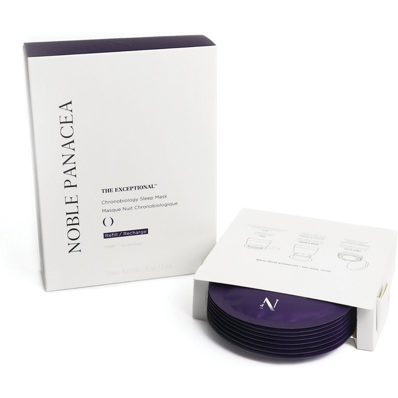 Noble Panacea The Exceptional Chronobiology Sleep Mask 8 Dose Refill