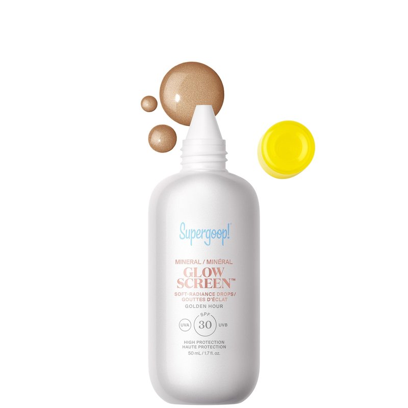 Supergoop! Mineral Glowscreen Soft-Radiance Drops SPF 30 - Golden Hour 50ml