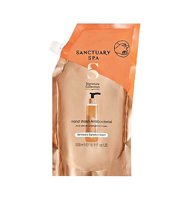 Sanctuary Spa Signature Collection Hand Wash Antibacterial Refill 500ml