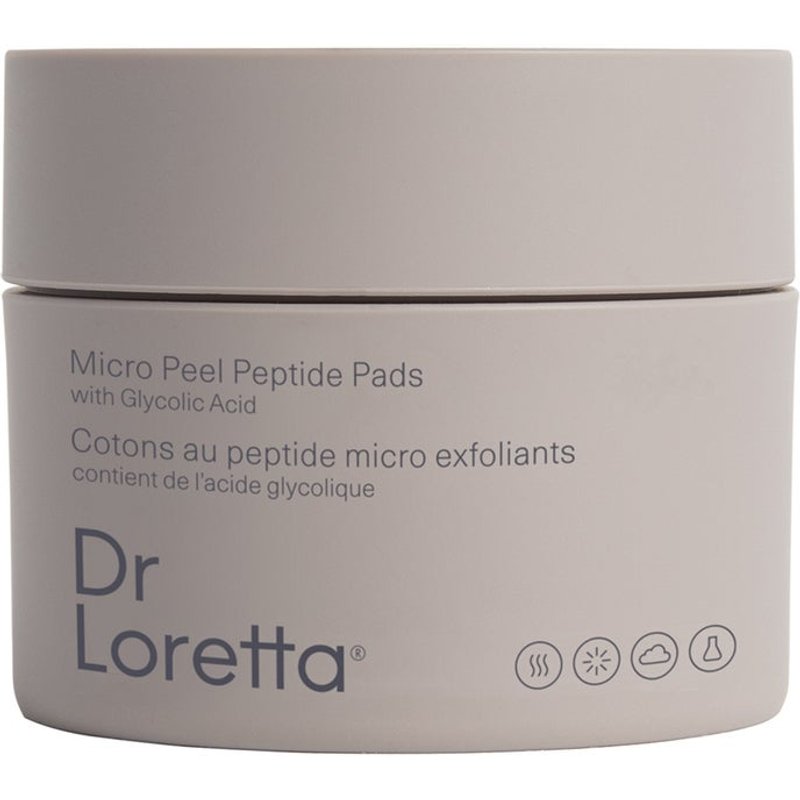 Dr. Loretta Micro Peel Peptide Pads With Glycolic Acid 60 Pads