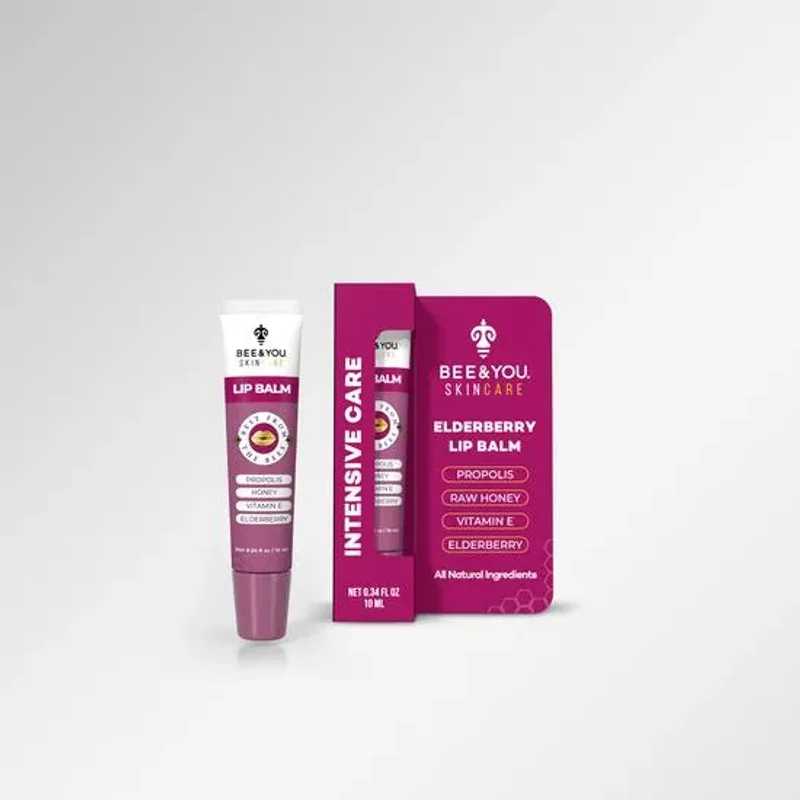 BEE&YOU Skin Care Lip Balm With Elderberry 10ml