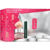 Clinique Glow and Go Bold: Skincare + Makeup Gift Set (Worth £66)