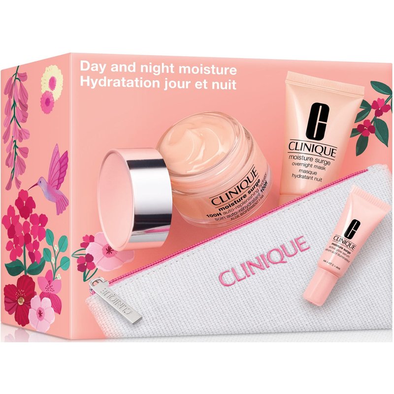 Clinique Moisture Surge Day And Night Moisture Skincare Gift Set