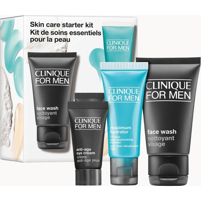 Clinique For Men™ Hydration Skincare Starter Travel Set (Worth £32.53)