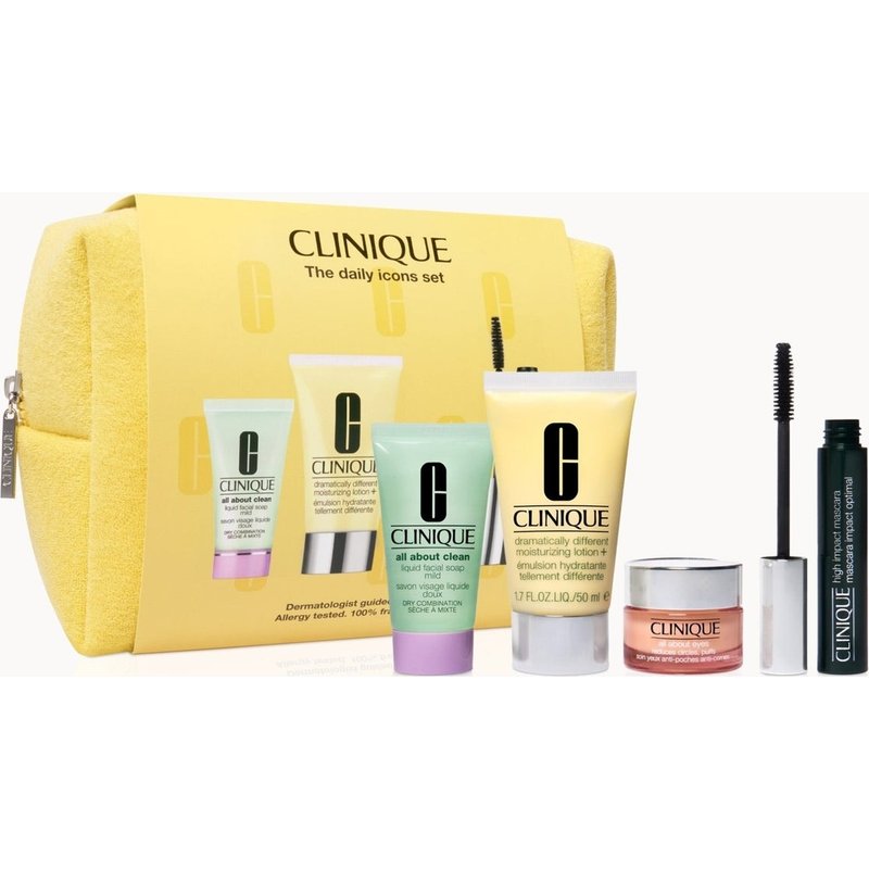 Clinique Icons Skincare Gift Set - including Dramatically Different Moisturising Lotion+™ (Worth £96)