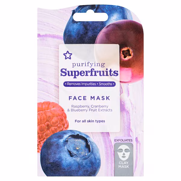 Superdrug Superfruits Exfoliating Face Mask