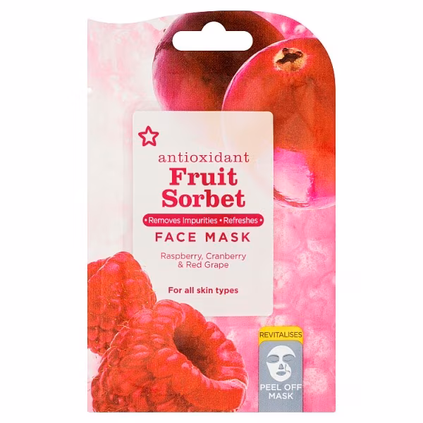Superdrug Fruit Sorbet Antioxident Mask