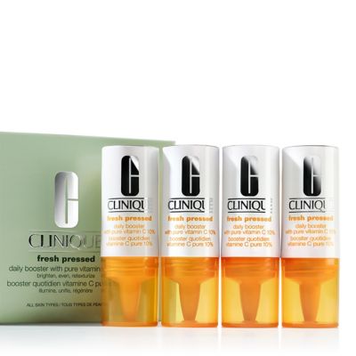 Clinique Fresh Pressed™ Daily Booster with Pure Vitamin C 10% 8.5ml x 4