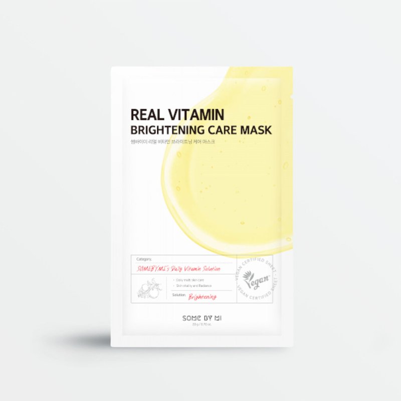 Real Vitamin Brightening Care Mask (1pcs)