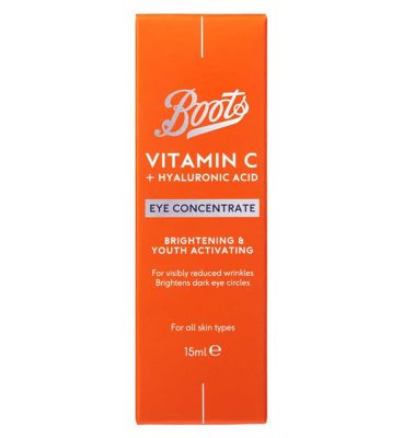Boots Vitamn C + Hyaluronic Acid Eye Concentrate 15ml
