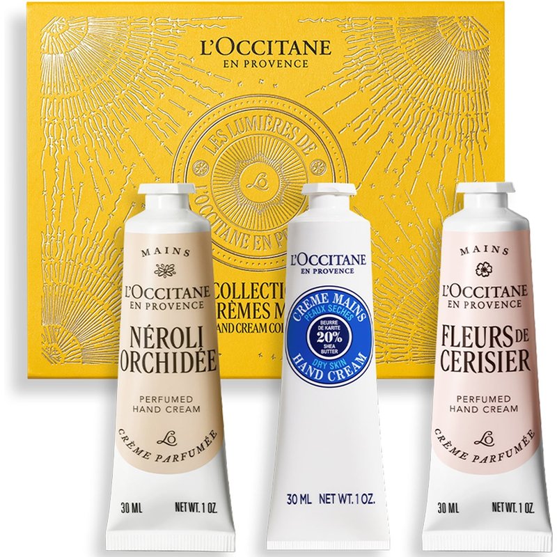 L'Occitane Floral Hand Cream Trio