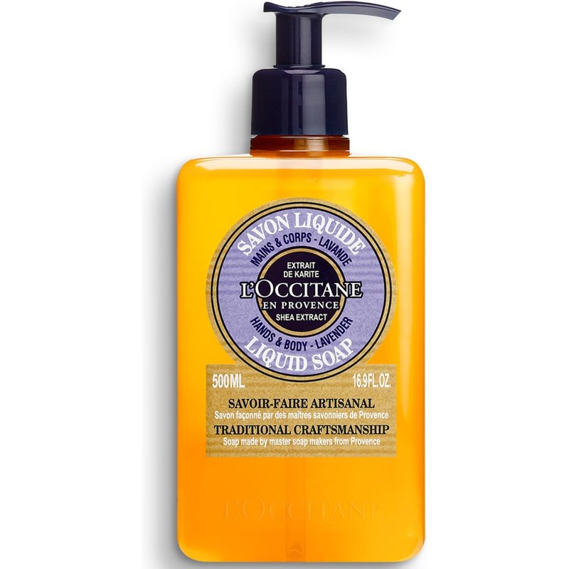 L'Occitane Shea Lavender Hands and Body Liquid Soap 500ml