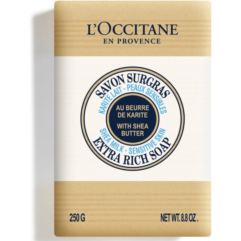 L'Occitane Shea Milk Sensitive Skin Extra Rich Soap 250g