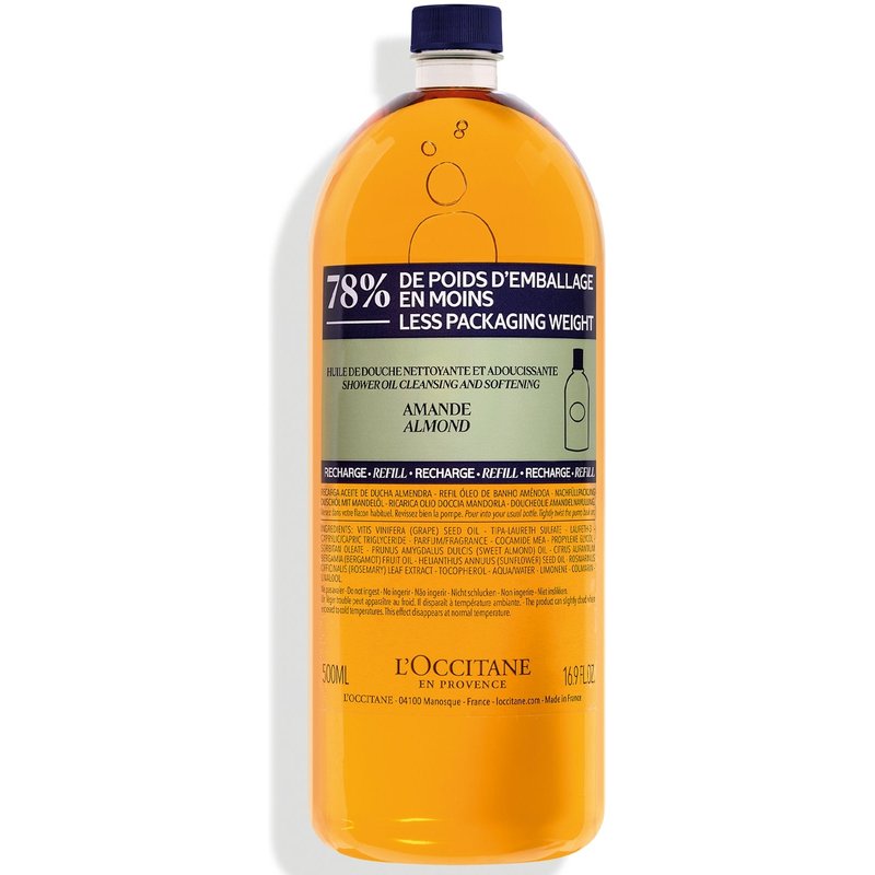 L'Occitane Almond Shower Oil Eco Refill 500ml