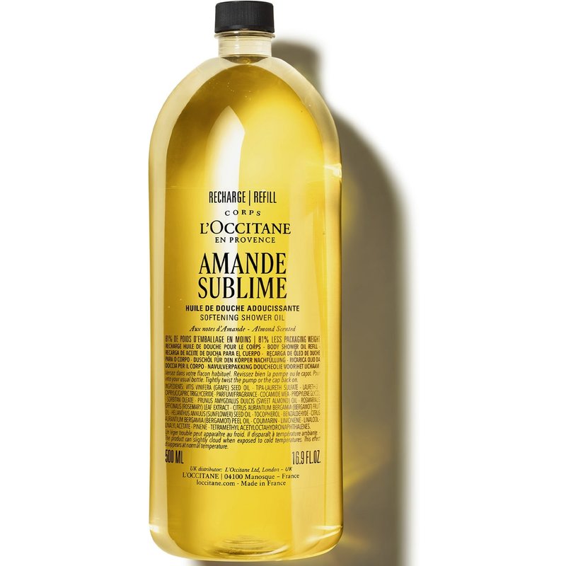 L'Occitane Almond (Amande) Shower Oil Refill 500ml