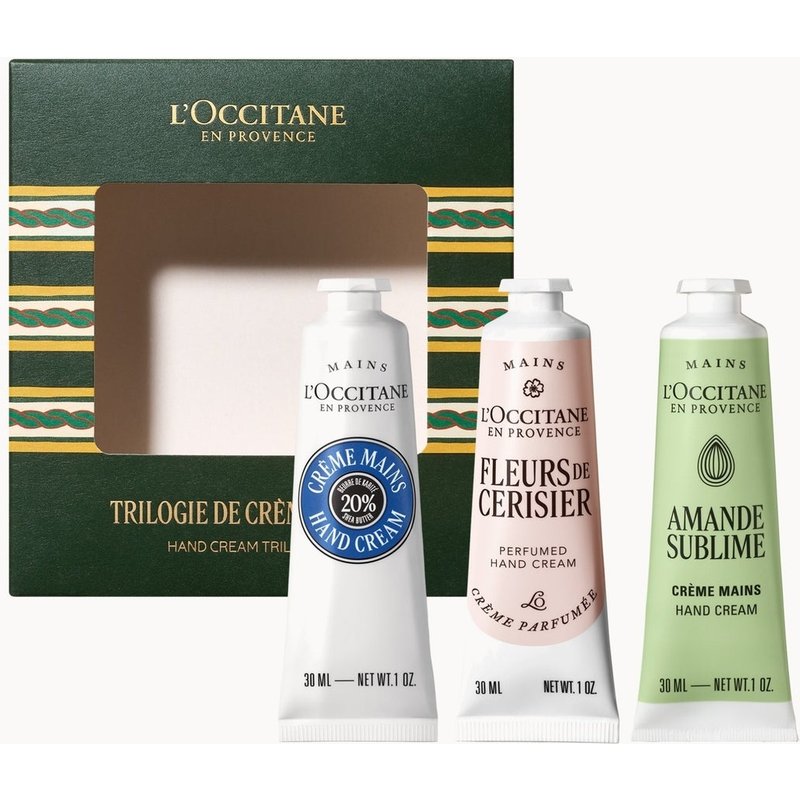L'Occitane Classic Hand Cream Trio (Worth £30)