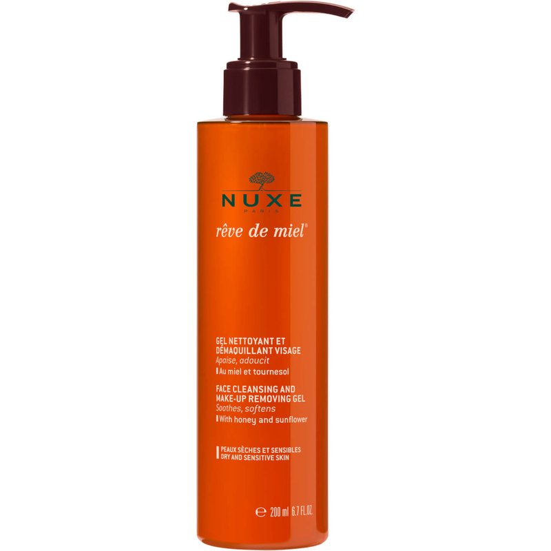 NUXE Rêve de Miel Face Cleansing and Makeup Removing Gel 200ml