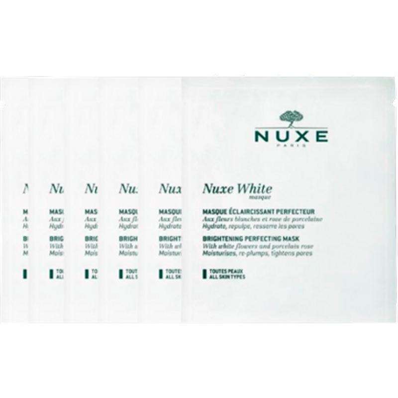 Nuxe White Brightening Perfecting Face Mask - 6 pcs