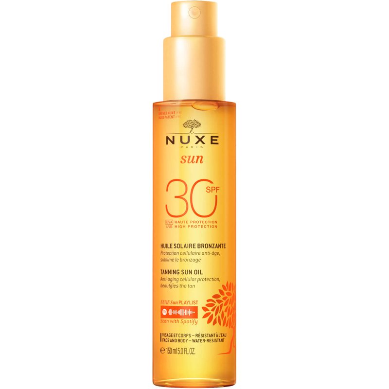 NUXE Face and Body Sun Tanning Oil SPF 30 150ml