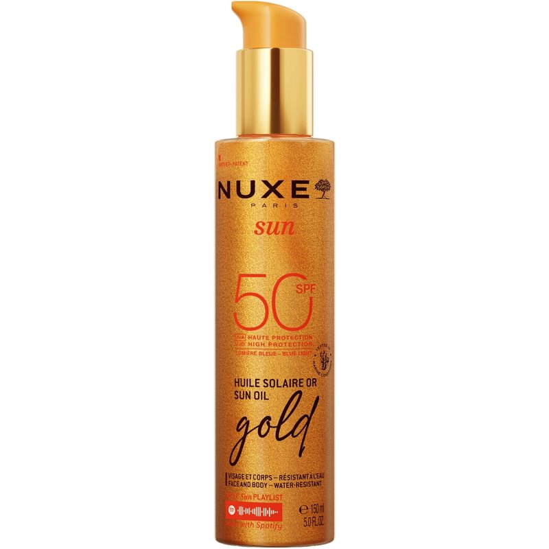 Nuxe Sun Oil Shimmering Gold SPF 50 150ml