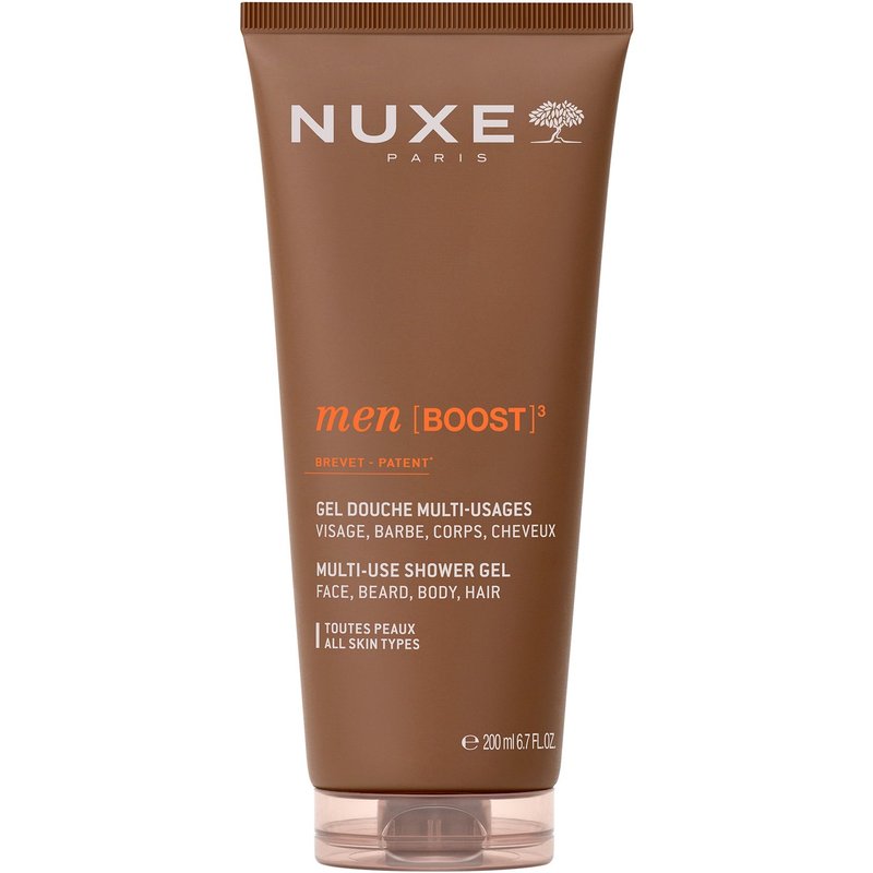 NUXE MEN Multi-Use Shower Gel Face, Beard, Body, Hair 200ml
