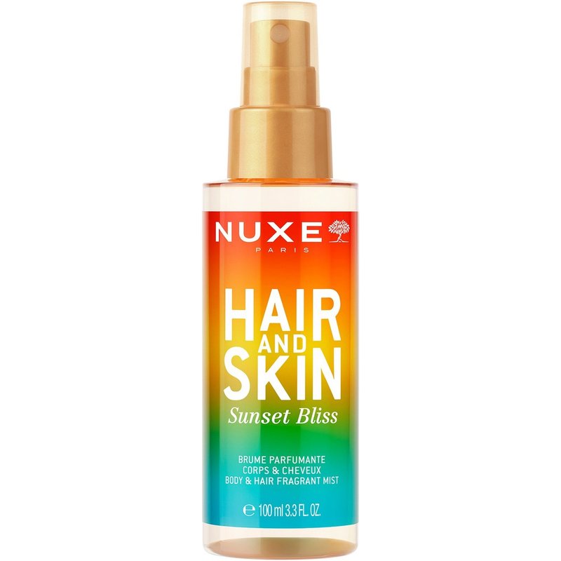 NUXE Hair & Skin Sunset Bliss Body and Hair Fragrant Mist 100ml