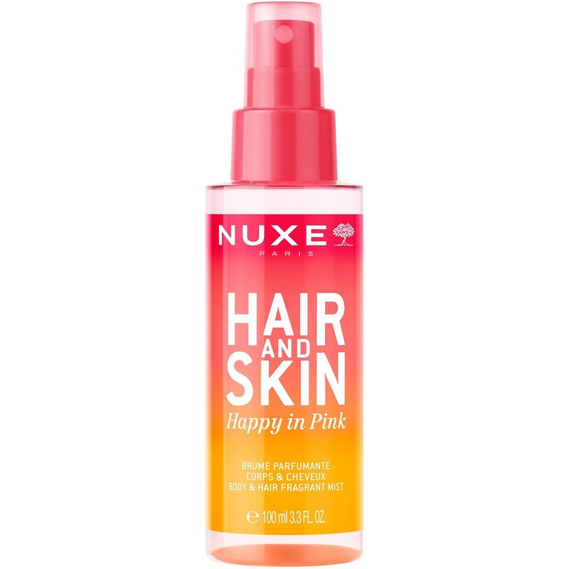 NUXE Hair & Skin Happy In Pink Body and Hair Fragrant Mist 100ml