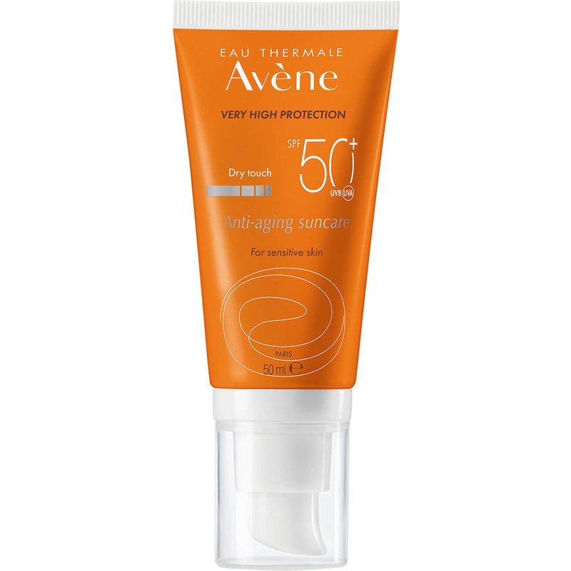 Avène Very High Protection Anti-Ageing SPF 50+ Sun Cream for Sensitive Skin 50ml